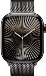 Apple Watch Series 10 GPS + Cellular 42mm Slate Titanium Case with Slate Milanese Loop (MX053SA/A)