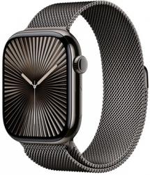 Apple Watch Series 10 GPS + Cellular 46mm Slate Titanium Case with Slate Milanese Loop (MC7R4SA/A)