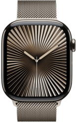 Apple Watch Series 10 GPS + Cellular 46mm Natural Titanium Case with Natural Milanese (MC7Q4SA/A)